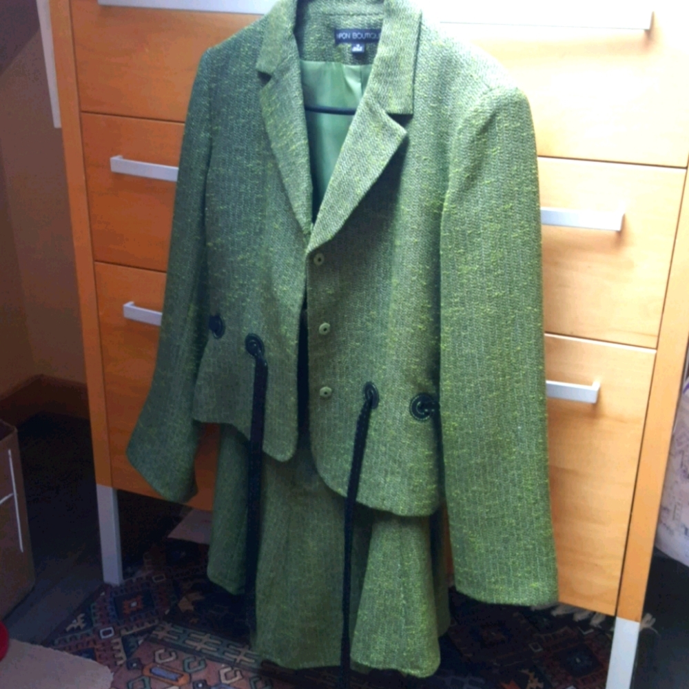 Two piece skirt and jacket